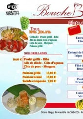 Menu Bouche B - Un exemple de menu de la semaine