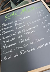 Menu Coconut coast - Les plats