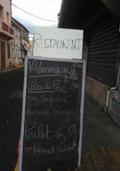 Menu Therasse Kfe - Exemple de menu