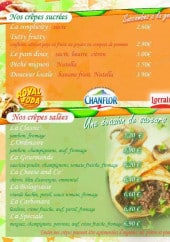 Menu TendanC'repes - Les crêpes