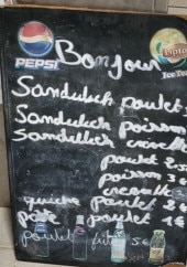 Menu Koupé Dwèt - Les sandwichs