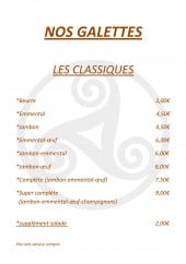 Menu Ti Krampouezh - Classiques 