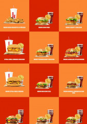 Menu Burger King - Les menus