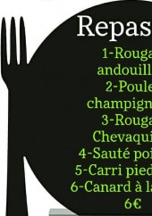 Menu Cuisine Grand Mère - Exemple de menu