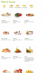 Menu Mezzo Di Pasta - Pâtes  et sauces