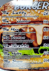 Menu Fast And Fur'food - Les burgers