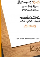 Menu Kanteen - Le formule