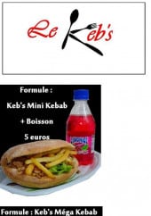 Menu Le Keb's - Les formules suite