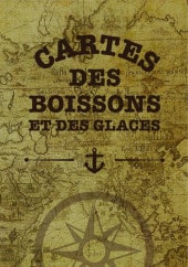 Menu La Capitainerie - La carte des boissons