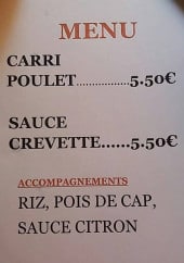 Menu Le Jako Bar - Le menu