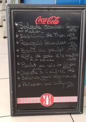 Menu Les Délices du Coin - Exemple de menu