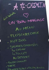 Menu A Mi Chemin - L' ardoise