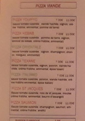 Menu Alapizmania - Pizza viande