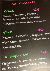 Menu Armor Pizza - Les nouveautés