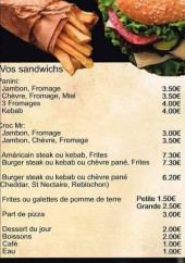 Menu Au Bon Goût - Sandwiches