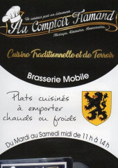 Menu Au Comptoir Flamand - carte et menu Au Comptoir Flamand  Steenbecque