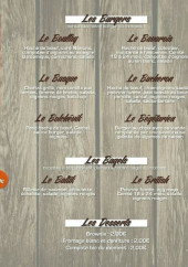 Menu B-Gourmet - Burgers, bagles et desserts