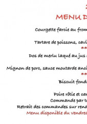 Menu Bapla Truck - Exemple de menu du week end