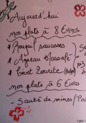 Menu Calou Pilé - Les plats