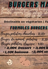 Menu Camion La Gamelle - formules, fish & chips