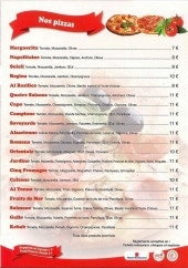 Menu Capo Di Sorrente - Les pizzas