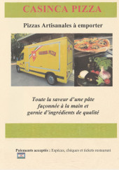Menu Casinca Pizza - Carte et menu Casinca Pizza Brains