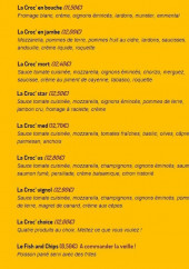 Menu Croc'O'pizz - Les pizzas suite