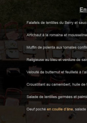 Menu Cuisinette - Entrées