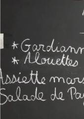 Menu Food Truck Régalado d'Gé - Les plats