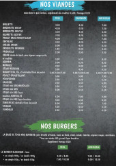 Menu Friterie L'Or D'Un - Les viandes et burgers