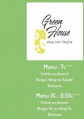 Menu Green House - Menus