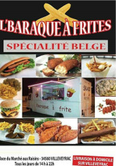 Menu L'baraque a frites - carte et menu L'baraque a frites  Villeveyrac