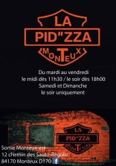 Menu La pid’’zza - Carte et menu La pid’’zza Monteux