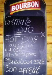 Menu La poz déj - Exemple de menu