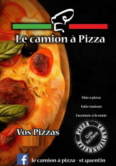 Menu Le camion à pizza - Carte et menu Le camion à pizza Pontruet