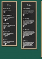 Menu Le Camion du Vexin - Les menus, burgers et sandwiches