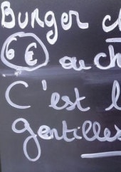 Menu Le camion gourmand - Burger