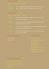 Menu Le food truck des Dunes - Menus, accompagnements, boissons,...