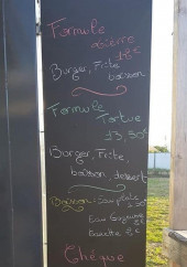 Menu Le Lièvre Ou La Tortue - Exemple de menu