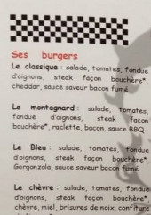 Menu Le Maëllou - Burgers