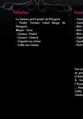Menu Le Paradis Roti - Volailles et viandes 