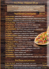 Menu Le tour de Pizz - Les pizzas suite