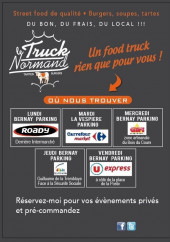 Menu Le Truck Normand - Les informations supplémentaires 