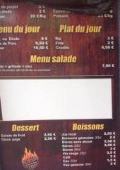 Menu Love grill - Les pizzas, salade, plat du jour...