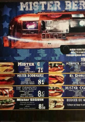 Menu Mister Berny - Menu à la carte 