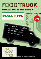 Menu Pasta'tya - La formule complète