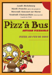 Menu Pizz' à Bus - Carte et menu Pizz' à Bus Richebourg