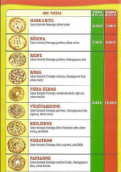 Menu Pizz'Adorée chez Léon - Les pizzas