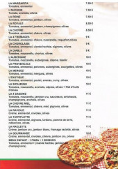 Menu Pizz'Enclav - Les pizzas