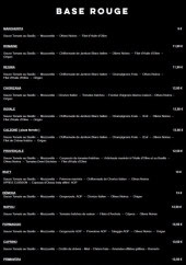 Menu Pizz Factory - Pizzas rouges